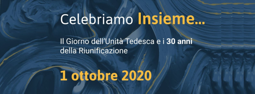 Celebrazione Giorno dell’Unità Tedesca e 30 anni della Riunificazione